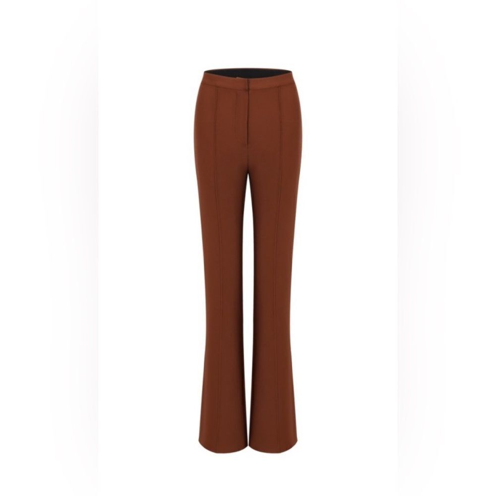 005. HUG ME Bandage Style Pants- Brown
